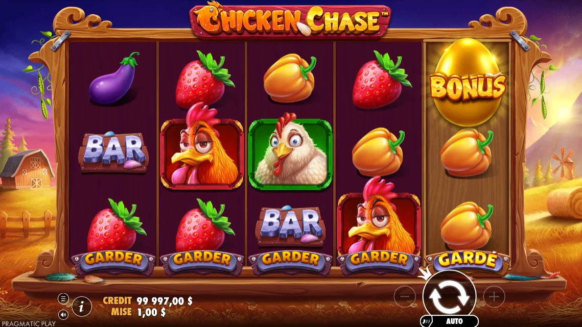 Chicken Chase Demo Jeu