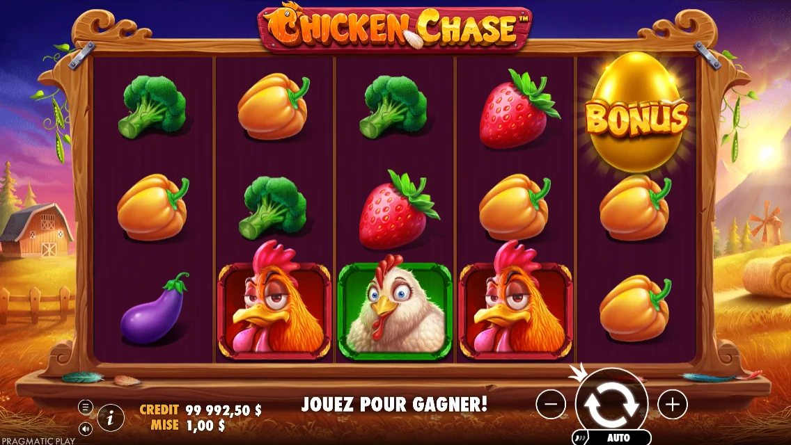 Chicken Chase Jeu