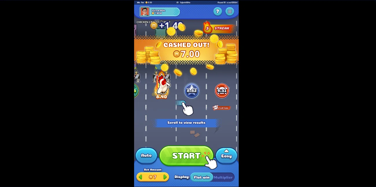Chicken Crossy Jeu Demo