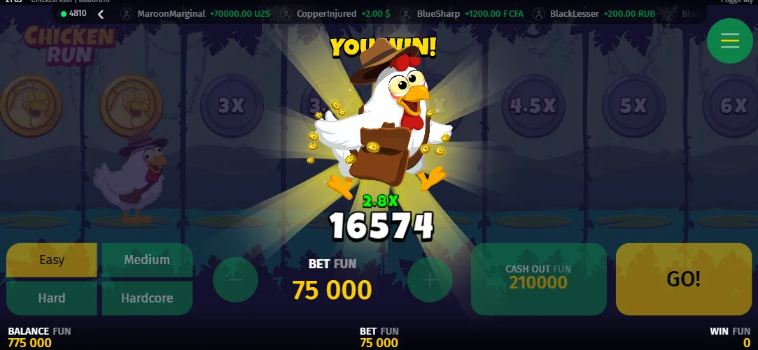 Chicken Run Demo