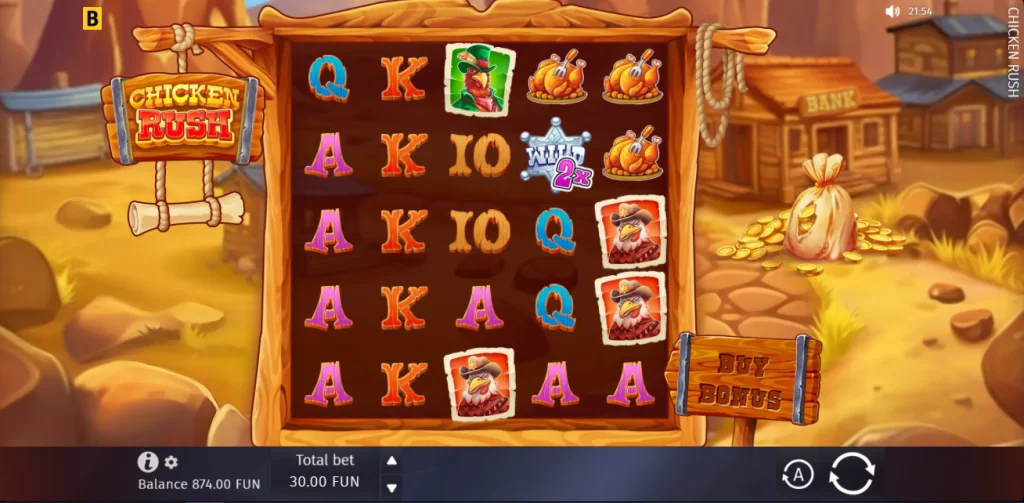 Chicken Rush Jeu