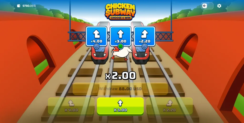Chicken Subway Jeu Demo