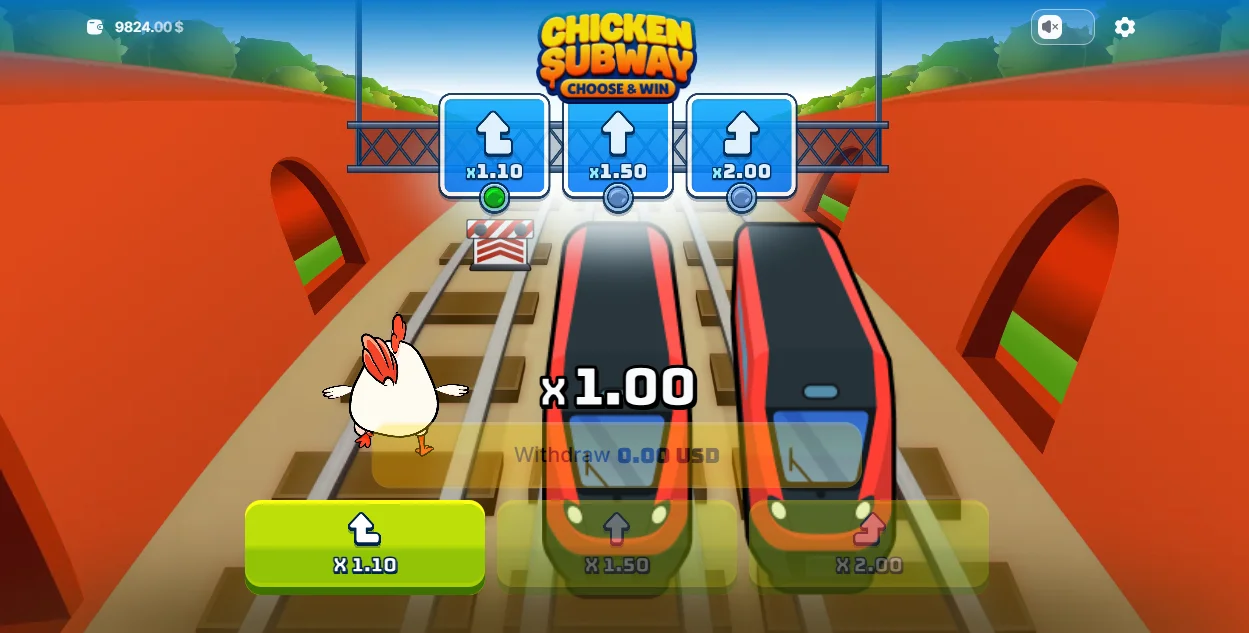 Chicken Subway Jeu