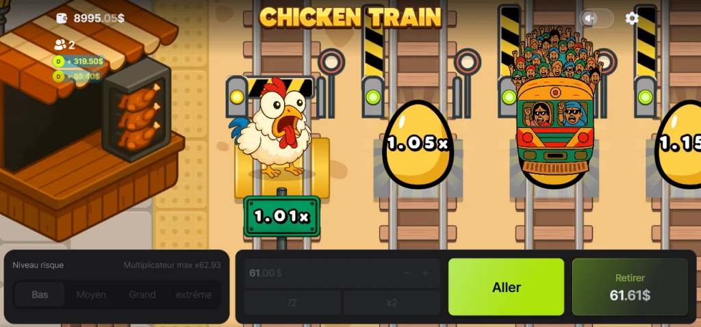Chicken Train Demo Jeu