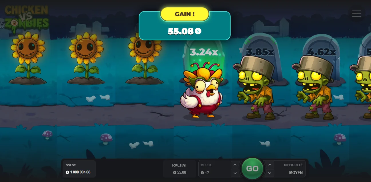 Chicken vs Zombies Jeu Demo