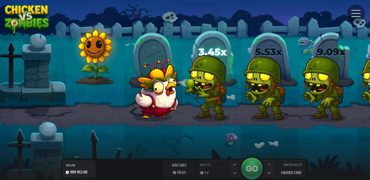 Chicken vs Zombies Jeu
