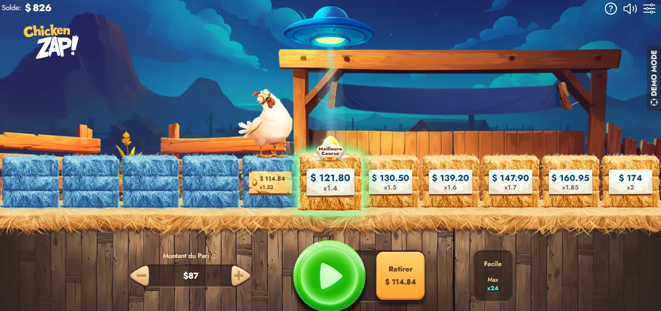 Chicken Zap Demo Jeu