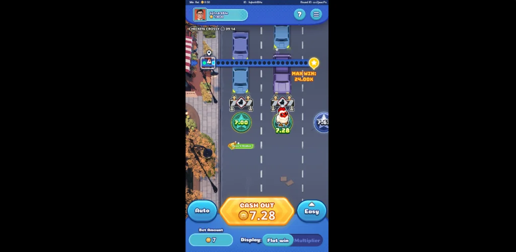 Demo Jeu Chicken Crossy