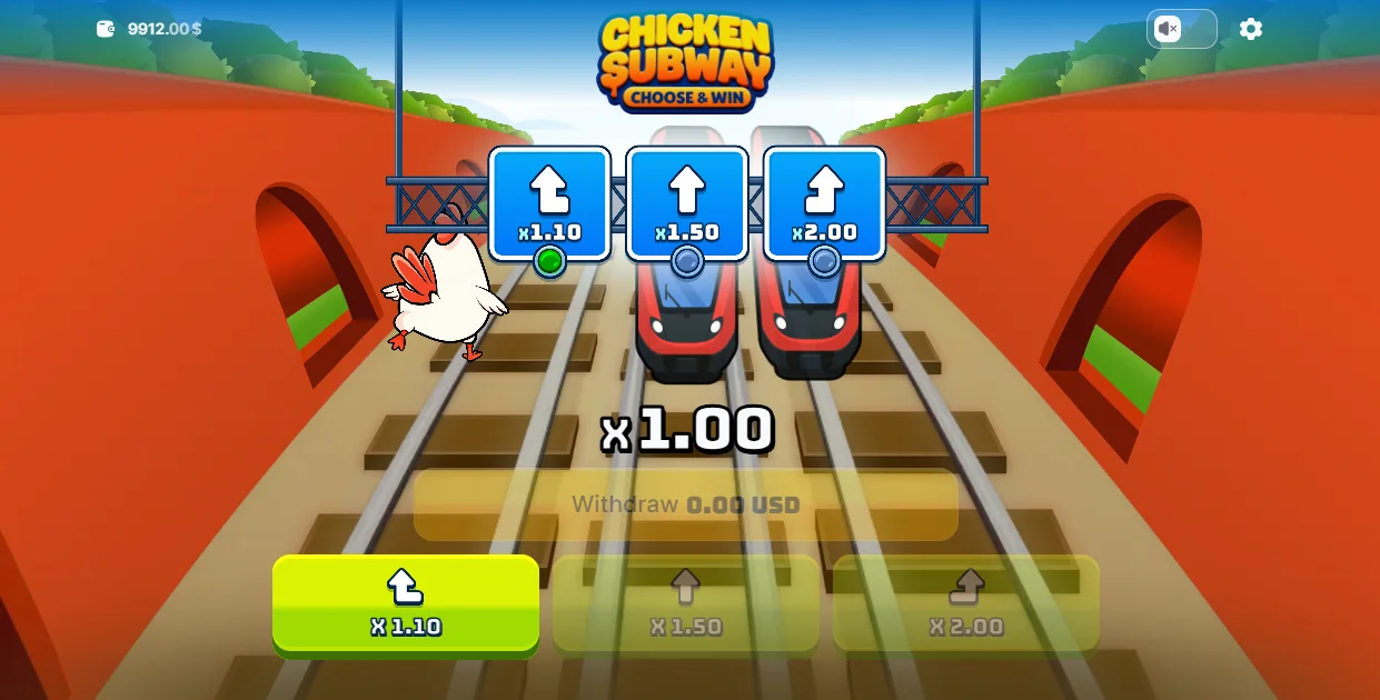 Demo Jeu Chicken Subway