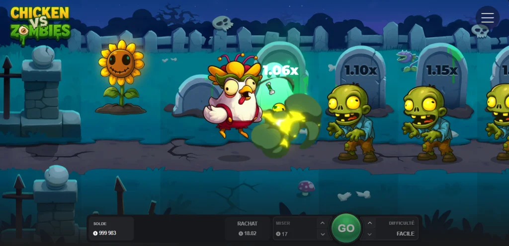 Demo Jeu Chicken vs Zombies
