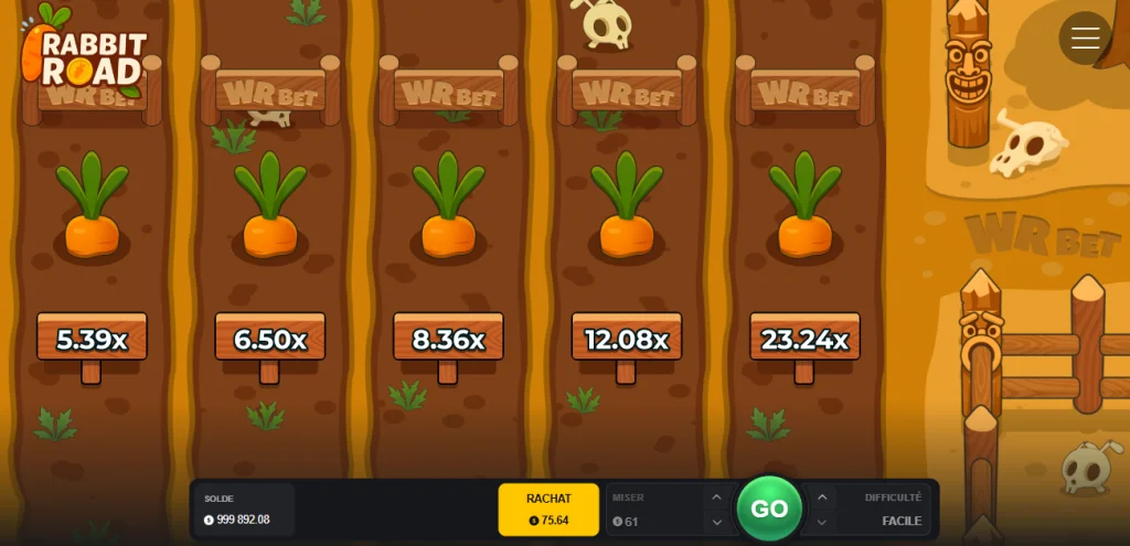 Demo Jeu Rabbit Road