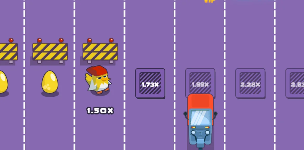 Jeu Chicken Cross