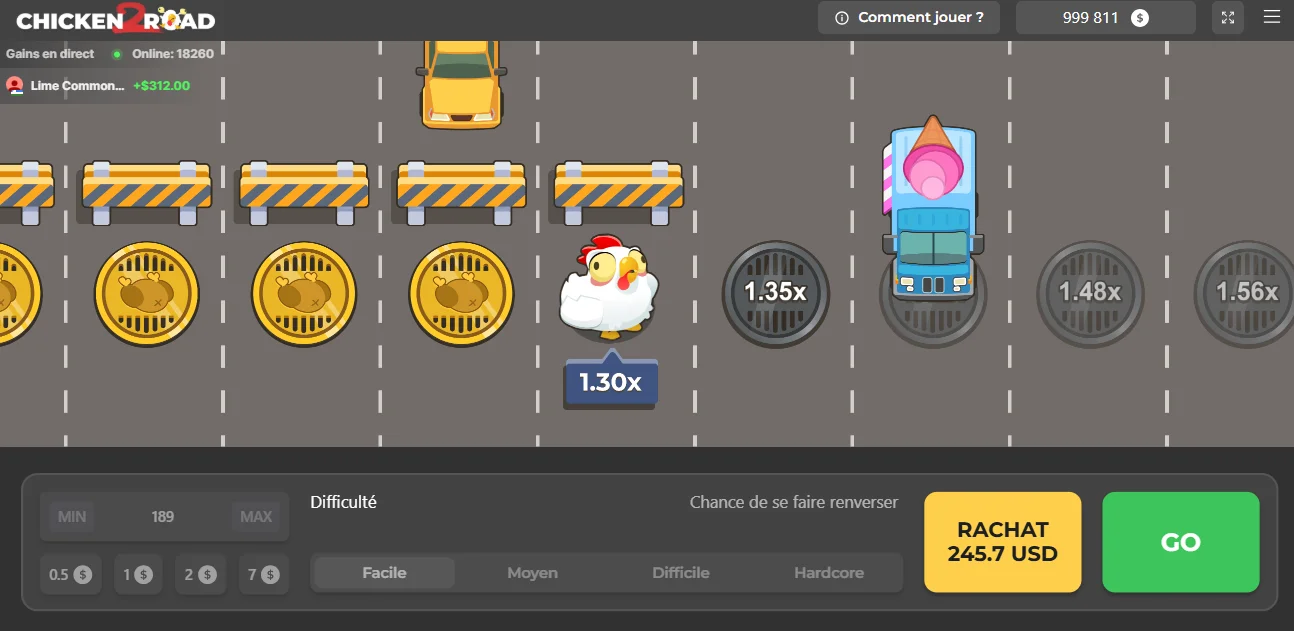 Jeu Chicken Road 2