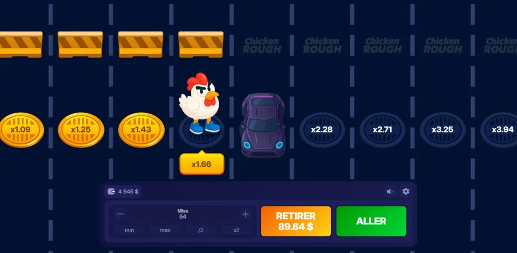 Jeu Chicken Rough