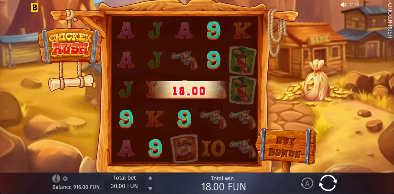 Jeu Chicken Rush