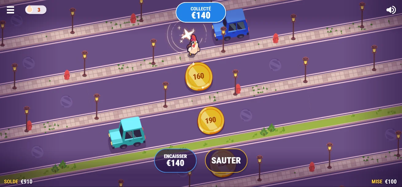 Jeu Chicken X