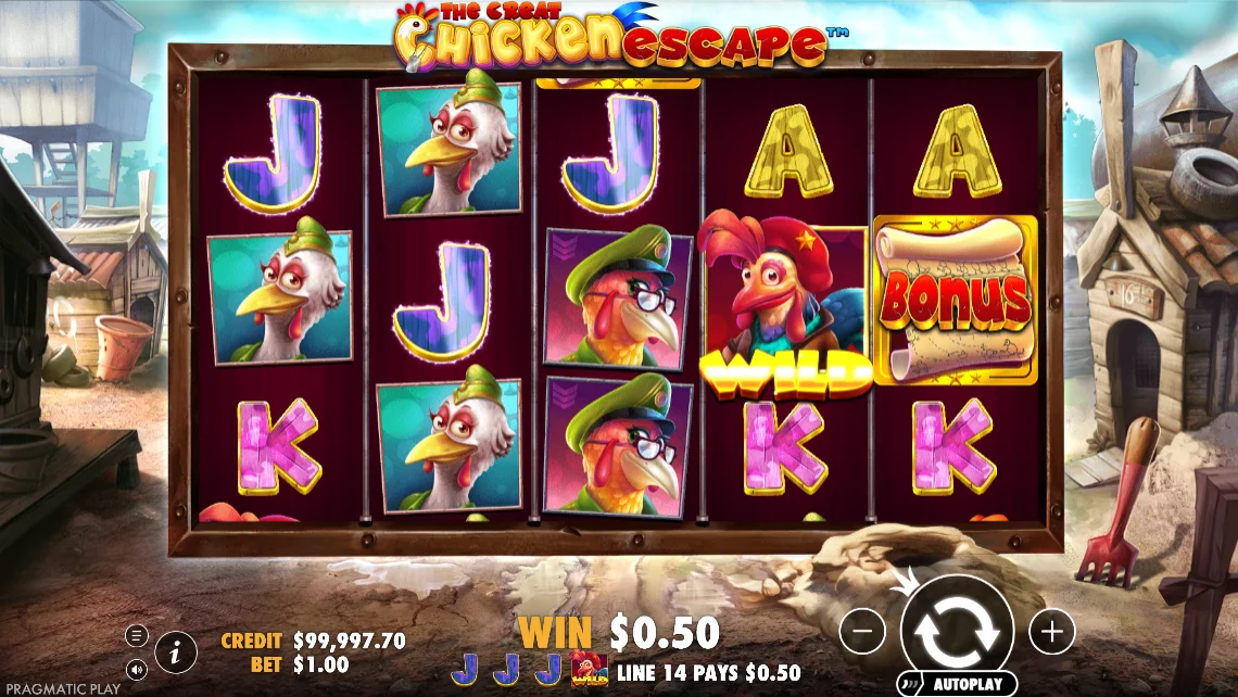 Jeu Demo The Great Chicken Escape