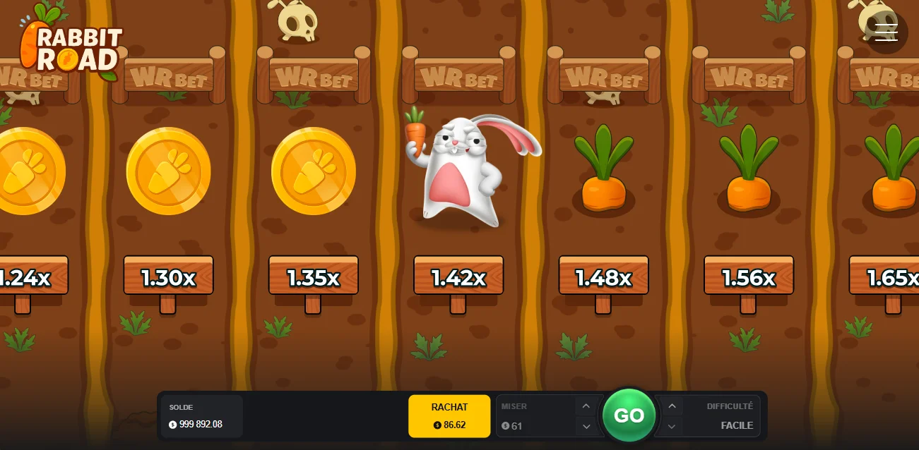 Jeu Rabbit Road