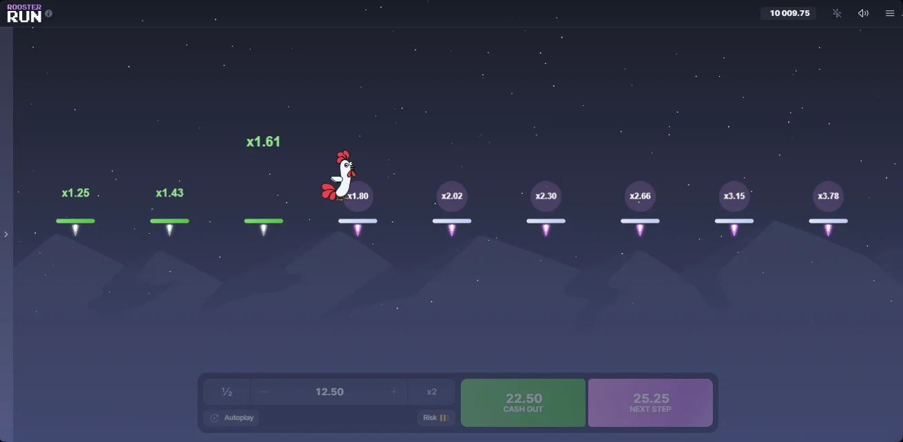 Jeu Rooster Run
