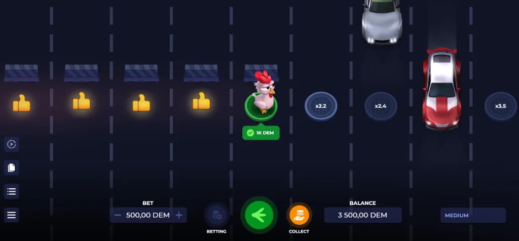 Jeu Uncrossable Rush