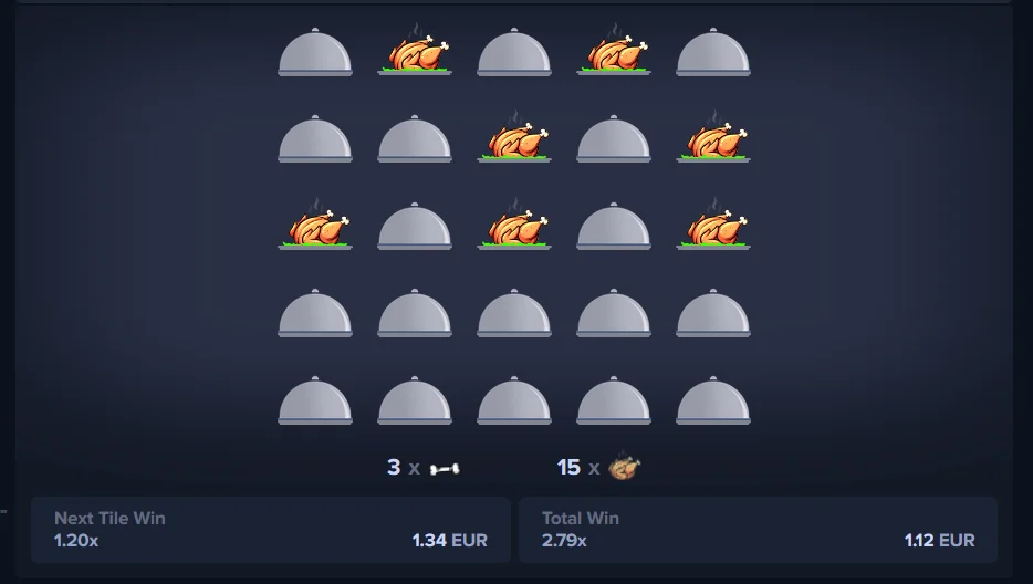 MyStake Chicken Jeu Demo