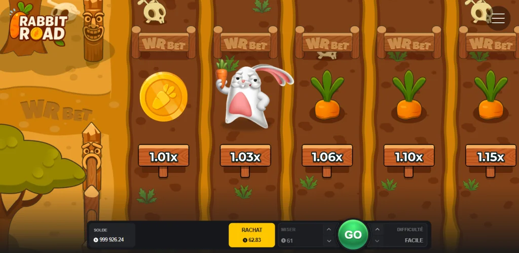 Rabbit Road Jeu Demo