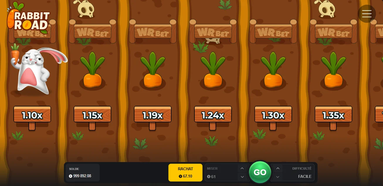 Rabbit Road Jeu